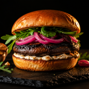 Smoked Mushroom Burger